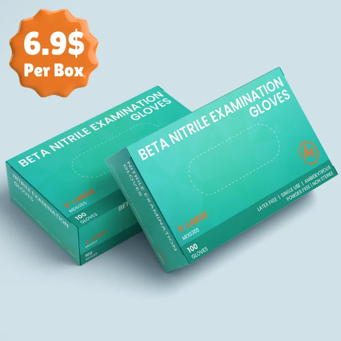 Disposable Nitrile Gloves Wholesale 5.5 MIL 1000 Count