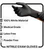 black nitrile gloves powder free nitrile gloves wholesale