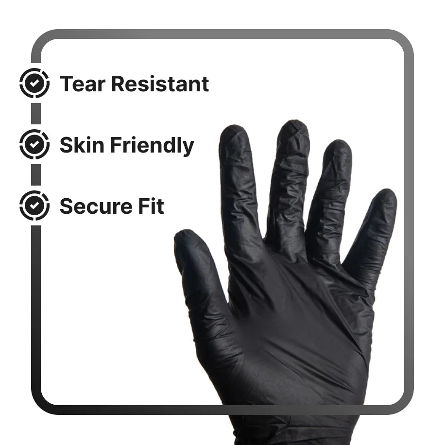 disposable gloves in use powder free nitrile gloves wholesale