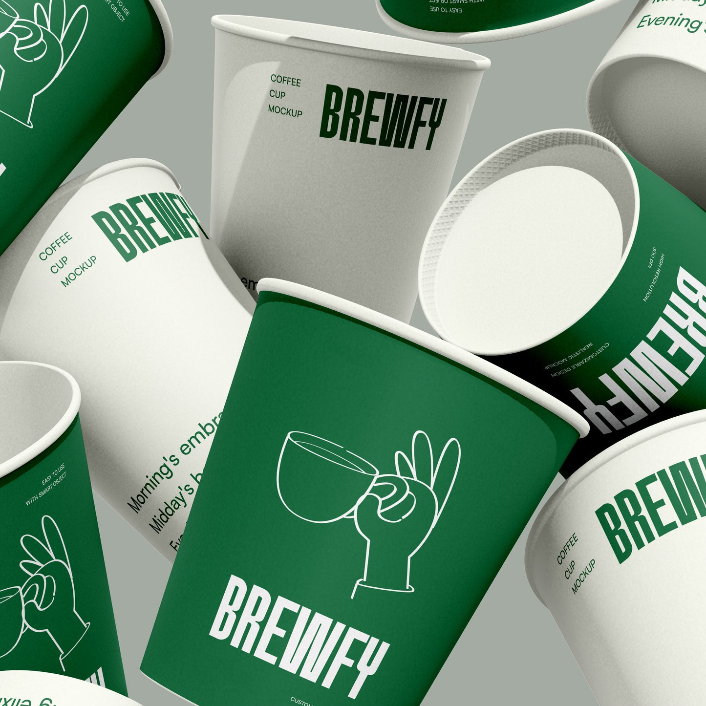 Bulk Custom Print Paper Cups