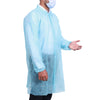 Lab Coat Universal Size Blue, 50 Count