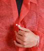 Lab Coat Universal Size Red, 50 Count