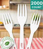 Biodegradable Fork, 2000 Count