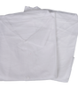 CE Disposables white folded disposable lab coat wholesale pack on black background