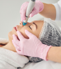 Disposable hairnet 1000 pack used in a spa treatment to keep hair clean and safe during procedures