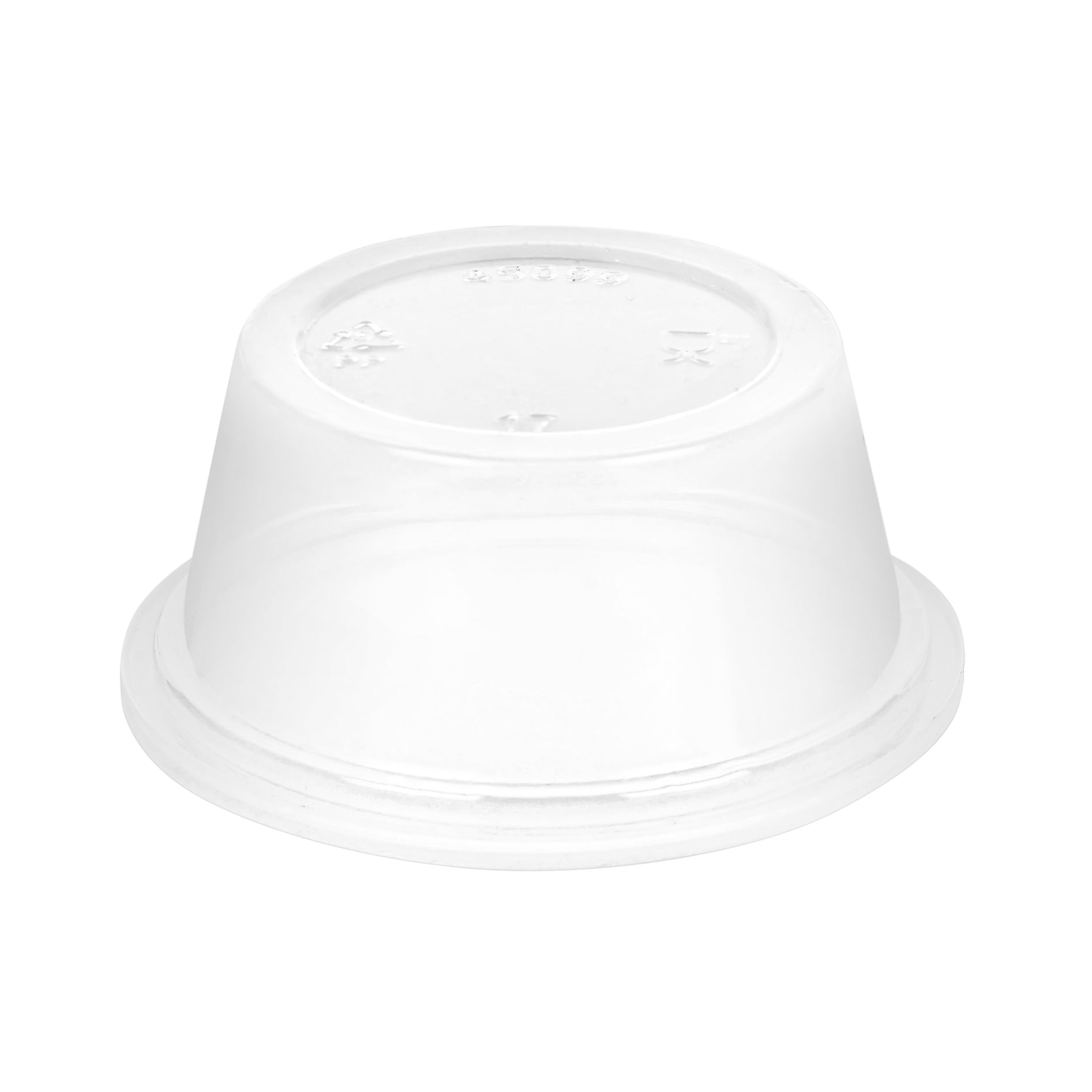 CE Disposables Clear Disposable Portion Cups Condiment Cup for Sauces and Dressings