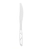 CE Disposables White Disposable Knife Ideal for Parties and Events with Safe Cutting Edge