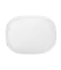 Clear plastic stackable tray lids 38oz by CE Disposables for food storage and serving